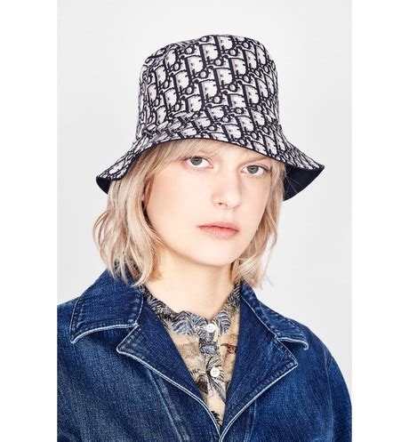 teddy d dior oblique small brim bucket hat